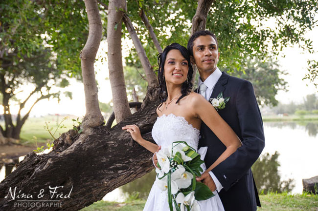 photographie des mariés Sarah et Denis