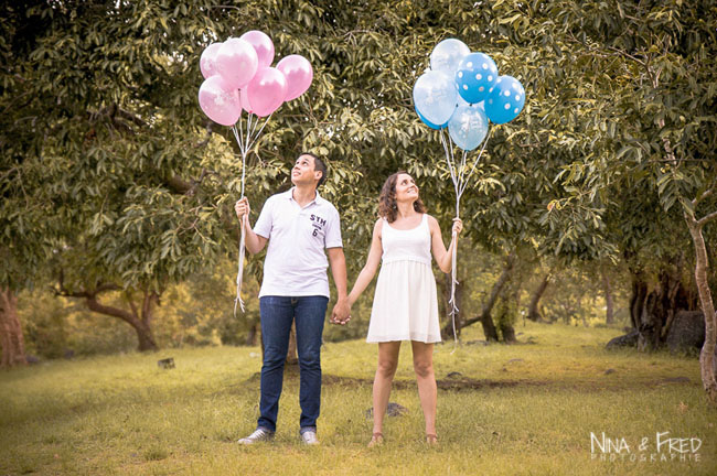 photo de grossesse Réunion Rose ou Bleu Lucie