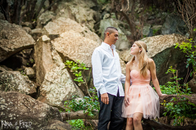 photographie du couple Gaelle et Miguel