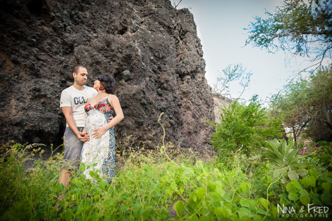 photographie de femme enceinte à la Réunion Farah