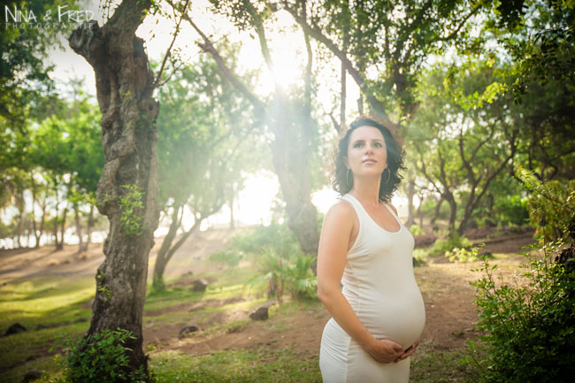 femme enceinte à la Réunion A&O