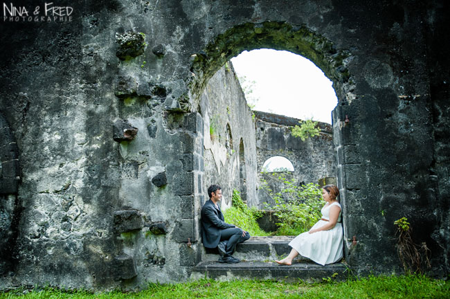 photogrpaie de mariage ruines 974 flo dany