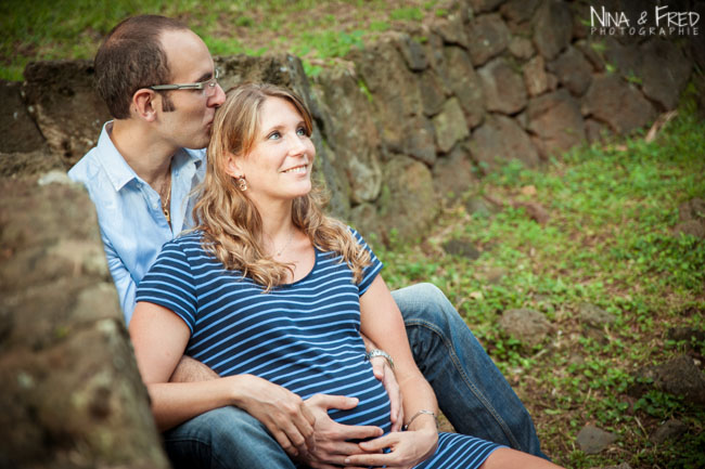 femme enceinte Réunion Véro