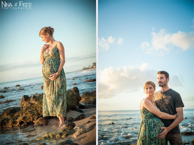 photographies de grossesse à la Réunion Emmanuelle