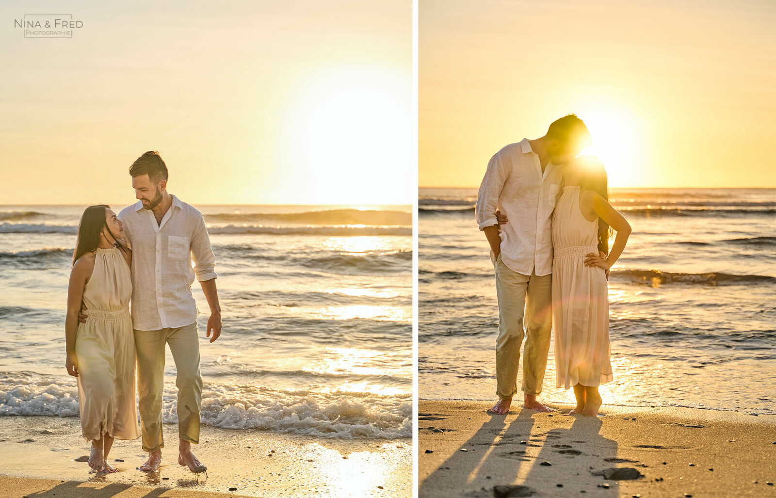 photos couple sunset la Réunion G&C