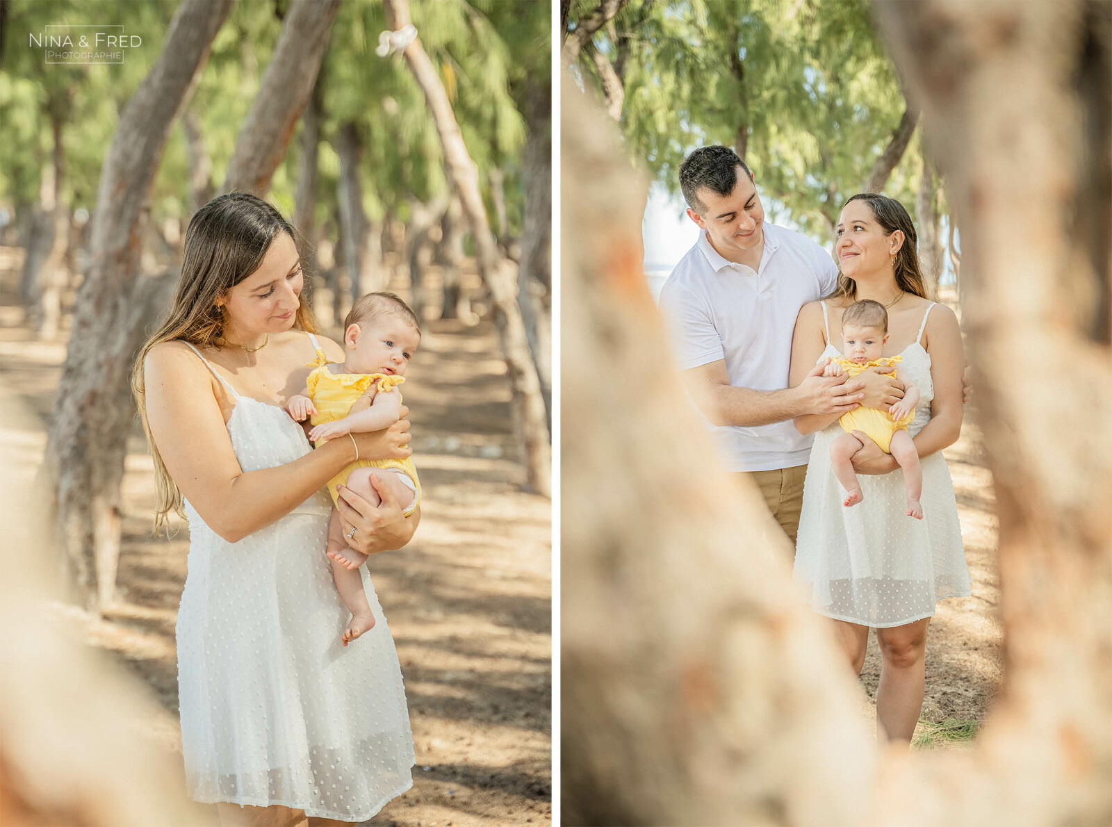 photographe bébé naissance plage Réunion M&A&A