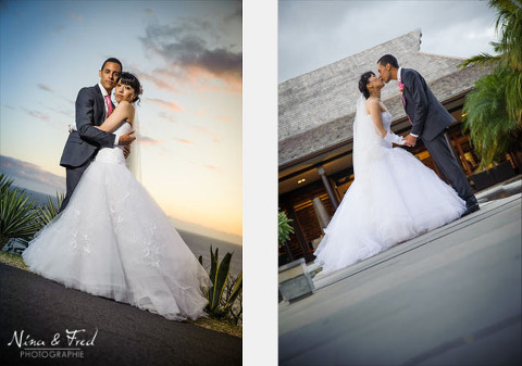 photos de mariage au Palm 974 m&d