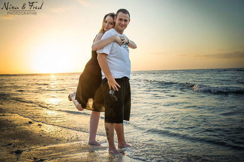 Élodie et Aurélien plein pied