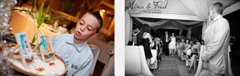 ceremonie sur la plage christelle et bruno