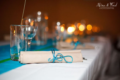 deco table mariage de karen et johan