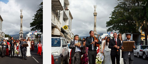 mariage de Vanessa et Paolo devant la mairie