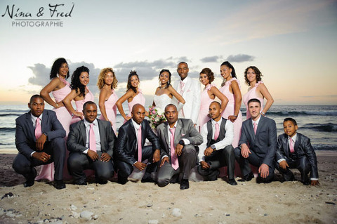 mariage murielle djouneid invités groupe