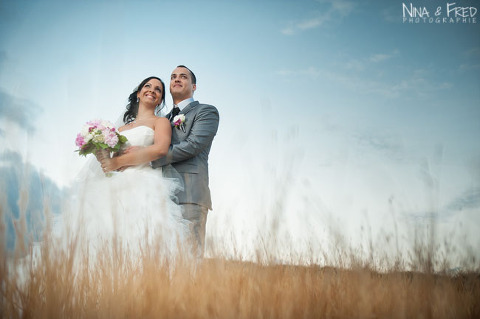 séance photo savane de la Réunion Maud et Julien