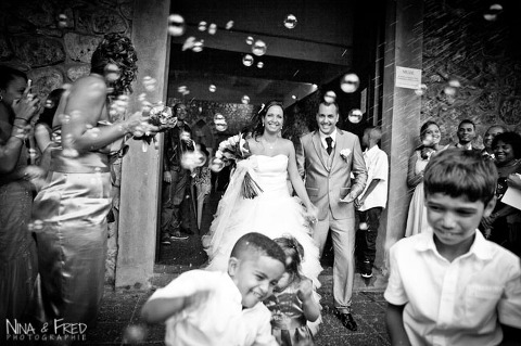 photographie de mariage en noir et blanc Maud