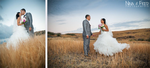 séance photo de couple à la Réunion savane