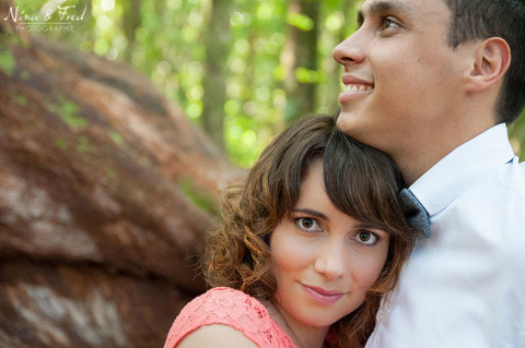 portrait de couple de Lucie et Yann