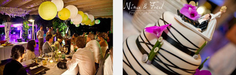 réception de mariage au Tikus Garden à la Réunion Maelle et Loïc