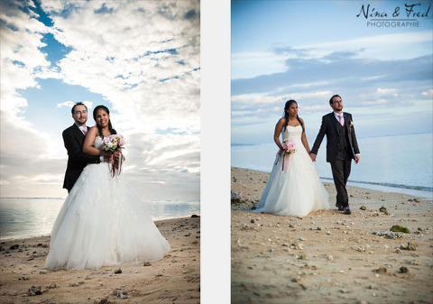 photo de couple plage Véronique et Thomas