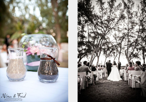 cérémonie laïque à la Réunion Véronique et Thomas