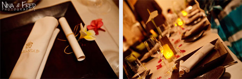 décoration du mariage de Sandra et Denis