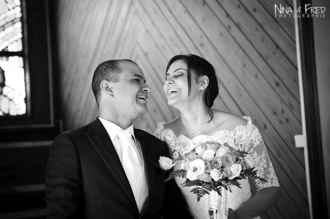 photo sur le vif Evelyne et Cédric