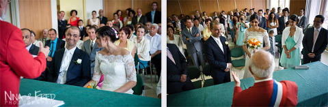 cérémonie civile Evelyne et Cédric