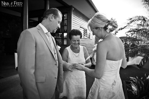 photo de noir et blanc Sandra et Denis