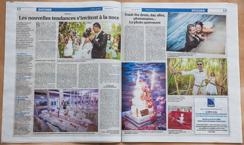 article spécial mariage à la Réunion