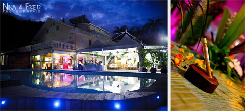 salle de réception Des Lys Park Réunion Amandine et Rémy