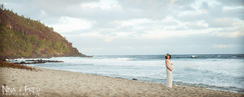 photographie de maternité panoramique Lucie