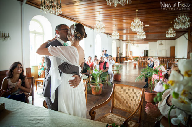 bisou du mariage de laura et Rahma