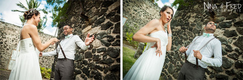 photos de mariage laura et Rahma Grande Anse