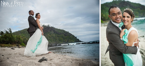 séance photo de mariage sur la plage laura et Rahma