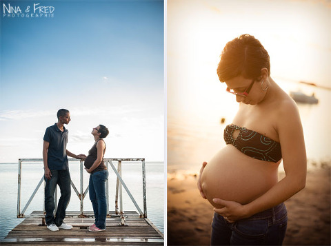 séance photo de grossesse en extérieur Murielle
