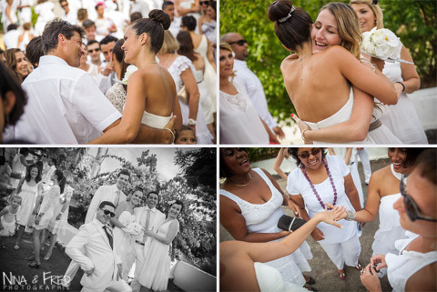 photographies du mariage et des invités d'Aurélie