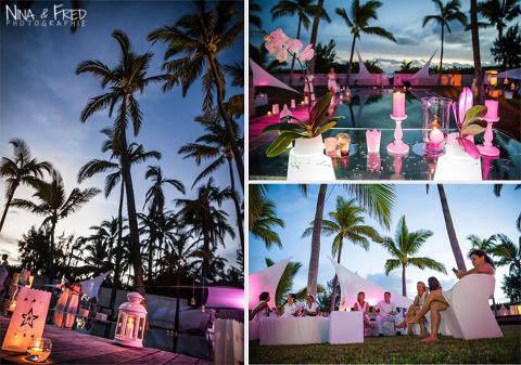 décoration haut de gamme évènement 974 Aurélie et Maxime