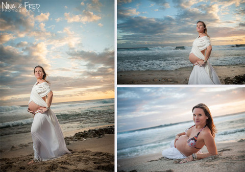 photographies d'Audrey durant sa Grossesse