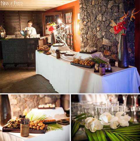 réception de mariage au Palm Hôtel Réunion Linda