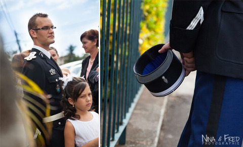 photographie du marié Yohan à la mairie