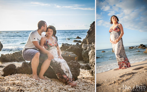 séance photo grossesse F&E 974