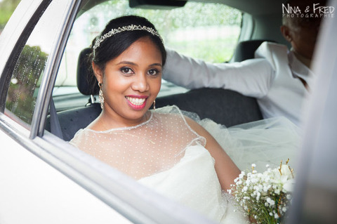 mariée dans la voiture J&Y