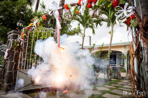 pétards mariage tradition mauricienne
