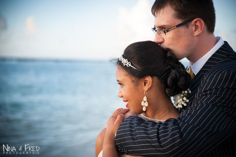 portrait des mariés J&Y