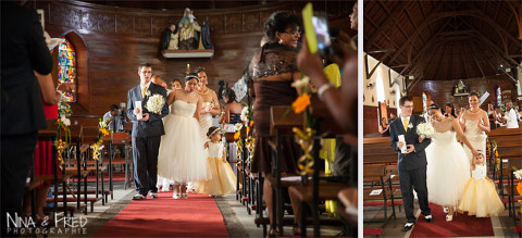 sortie de l'église J&Y