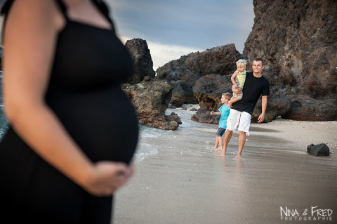 photo de grossesse et famille C&R