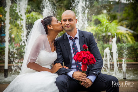 photo de couple Fawziyah et Damien