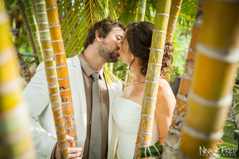 photo de couple mariés M&F