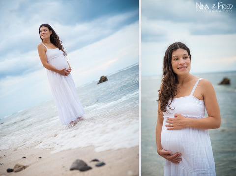 photos de grossesse de Gina