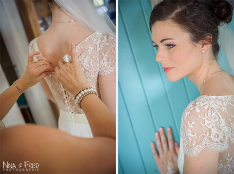 robe de mariée de Julie