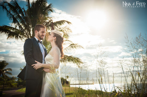 photo de couple mariage de Julie et Loïs 974